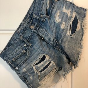 American Eagle Vintage Hi-Rise Festival Shorts